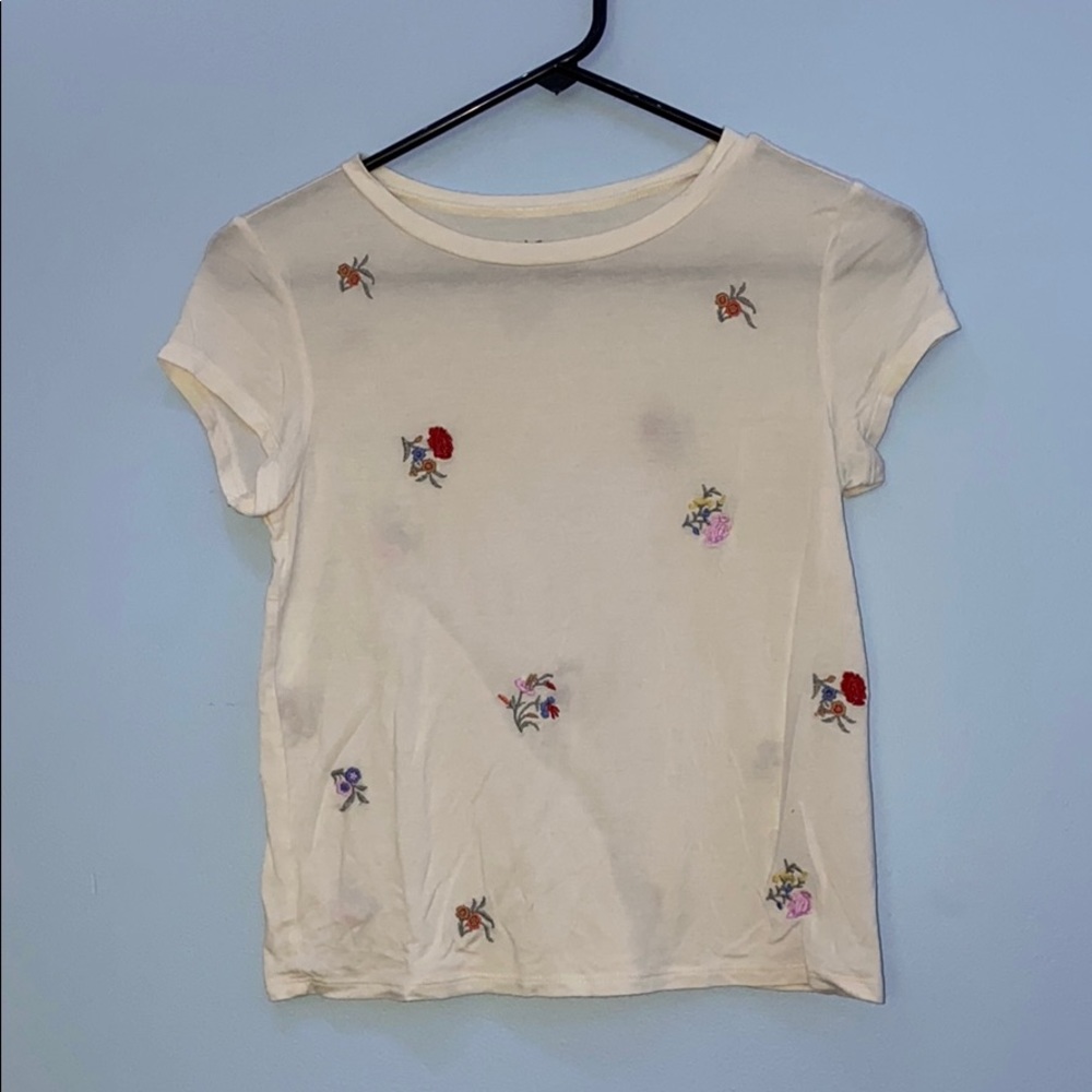 floral soft and sexy tee
